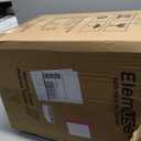 ELEMUSE 3 Inch Cooling Memory Foam Mattress Topper King, 2 Inch Pressure-Relieving Memory Foam and 1 Inch Thick Soft Viscose Made from Bamboo Pillow Top for Hot Sleepers, Removable & Washable Cover (Plush Support(white))