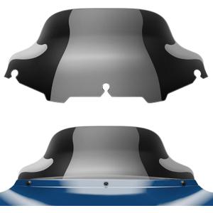 Benlari 8" Black Motorcycle Windshield Windscreen Fit for 1996-2013 Harley Davidson Touring Street Glide Electra Glide Tri Glide FLHT FLHX FLHTK FLHTC FLHTCU