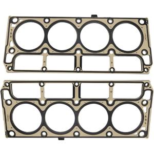 12589227 MLS Cylinder Multi-Layer Head Gaskets for 6.0L LS2 L76 Series Engines, for GM for Chevrolet for GMC for Cadillac for Hummer for Pontiac for SAAB 12575392, 2PCS