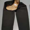 Women's Fleece Lined Tights - Fake Sheer Warm Pantyhose Thick Winter Leggings Large