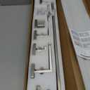 Lava Odoro 5-Piece Bathroom Hardware Accessories Set Brushed Nickel, Bathroom Towel Bar Holder Sets Wall Mounted Stainless Steel, 23.6-Inch