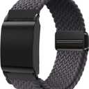 Yeahxing Stretchy Fitness Tracker Wristband Compatible with Whoop 5.0/4.0 - Soft, Comfort, Durability, Breathable, Easy to Use and Adjustable