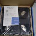 Etekcity Smart Scale for Body Weight, FSA&HSA Eligible, Bathroom Digital Weighing Scale with BMI, Body Fat, Muscle Mass, Accurate Bluetooth Home User Health Equipment Sync Apps, LED, Tempered glass (11 x 11 inches, Black)