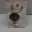 Rae Dunn Electric Milk Frother Steamer -Stylish Automatic Milk Steamer and Frother, Milk Warmer, Hot and Cold Foam Maker for Coffee, Latte, Cappuccino, Macchiato - 550 Watt (Blush)