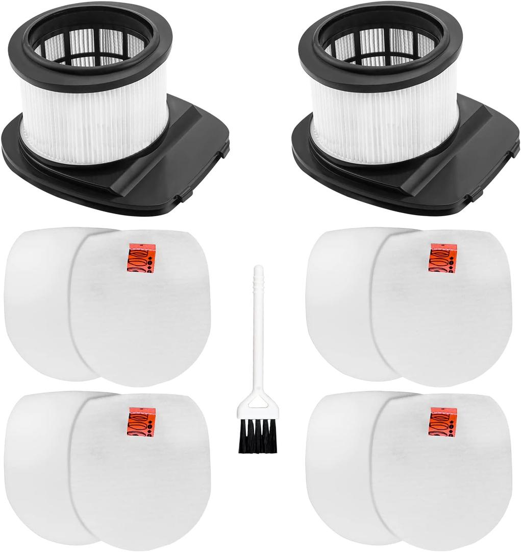 Improvedhand IZ162H Filter Replacement Compatible with Shar-k Rocket Pet Pro IZ361H, IZ362H, IZ363HT, IZ440H, IZ441HBRN, IZ462H, IZ482H, IZ483H Cordless Upright Vacuum, Replaces #XHF161H & 617FJ140