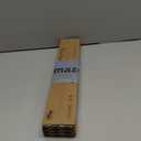 TYRON 1 Pack Magnetic Curtain Rod for Metal Door Adjustable 18-30 Inch, 3/8 in. Diameter, French Door Magnetic Cafe Curtain Rod(White)