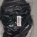 REORIA Long Sleeve Wedding Guest Maxi Dresses for Women Sheer Mesh Square Neck Ruched Bodycon Long Dress 2026 Spring Outfits (Large, Black Onyx)