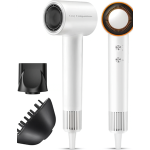 Hair Dryer Negative Ion, Professional Blow Dryer with High Speed Motor, 200 Million Ions, Low Noise, Portable for Home