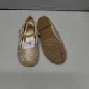 DREAM PAIRS Toddler Girl's Dress Shoes Mary Jane Rhinestone Ballerina Flat for Party, Birthday, Performance, Wedding (Gold)