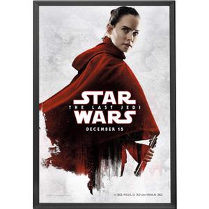 SnapeZo Movie Poster Frame 24x36, Black, 1.25 Inch Aluminum Profile, Front-Loading Snap Frame, Wall Mounting, Professional Series