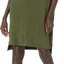 Amazon Essentials Women's Jersey Oversized-Fit Short-Sleeve Pocket T-Shirt Dress