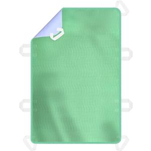 Incontinence Bed Pad Washable Waterproof, Underpad 8-Handle Positioning Reusable Pad for Elderly Assistance, Bedridden, Disabled, Caregiver & Pets, 34" x 52" (1 Pack - 34x52)