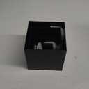 Geetery Set of 5 Display Buffet Risers Acrylic Cube with Hollow Bottoms Acrylic Boxes for Display Dessert Table Stands for Catering Collectibles Jewelry Decor (Black,3,4,5,6,7 Inch)