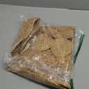 Tepo Round Jute Rug 3 ft, Braided Area Rug for Kitchen, Living Room and Bedroom, 100% Natural Rustic Hand Woven