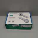 Fingerprint Door Lock Biometric Door Knob with Keypad Keyless Entry, Door Locks for Bedrooms, Home Hotel Office Apartment Silver