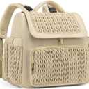 Awanhe Diaper Bag Small Diaper Backpack Stylish Baby Travel Backpacks with Insulated Pockets
