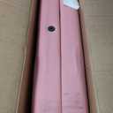 Yaheetech Massage Table Portable Lash Beds Spa Bed Massage Couch Foldable Spa Tables Adjustable 2 Fold with Non-Woven Bag 28 inch, Pink