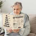 3 x YiKaLus Classic 40th Wedding Anniversary Card Gifts for Husband Wife, Large 40th Aday Gifts for Mom Dad, Happy 40 Years Anniversary Decorations for Couples Him Her (YK-380)