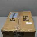 Rrtizan Inflatable Tanning Pool Rafts for Adults, 83.5" x 52.4" Adult Pool Floats with Pillow, Cup Holder & Handles, 4-in-1 Suntan Tub Raft Floatie for Pool, Backyard, Kids' Ball Pit (Blue-White)