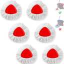 BonusLife Refill for O-Ceda EasyWrin Spin Mop Head 1-Tank System Only, 6 Refills