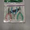 Mr. Pen- Jewelry Pliers Set, 3 Pack, Colorful, Rubber Handle & Ergonomic Design, Mini Pliers for Jewelry Making Tools, Small Wire Cutters for Crafting (Pastel 2)