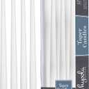 12 Pack Tall Taper Candles - 12 Inch White Dripless, Unscented Dinner Candle - Paraffin Wax with Cotton Wicks - 10 Hour Burn Time