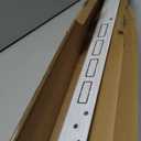 46" Jamb Repair Kit for Interior Doors,Door Reinforcement,Frame & Hinges Door Lock Security, Anti Kick in Heavy Duty Striker Plate Kit for Door Jamb Frame (White) Ultimate Door Protection