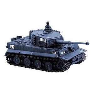 Cheerwing 1:72 German Tiger I Panzer Tank Remote Control Mini RC Tank with Rotating Turret and Sound