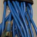 Southwire Coldflex Light Duty Extension Cord - 16/3 Gauge SJTW - Lighted Ends for Power Visibility - Reinforced Blades for Safety - Flexible in Extreme Cold - Blue - 25 Feet