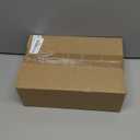 MESHA Jewelry Gift Boxes, 3.5x3.5x1 Inch 20 Pcs Matte Small Gift Box with Lids, Small Cardboard Jewelry Boxes with Cotton Filled and Lids, JewelryBox Bulk for Festive Day Brown