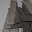 Blackout Curtains for Bedroom and Living Room, 2-Piece Set with Grommets, 94"×52"(W*L), Grey 