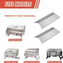 Grill Replacement Parts for Cuisinart CGG-306, Nexgrill 820-0033 820-0015 820-0007,820-0007G, Megamaster 820-0033M, 820-0007B, Flame Tamer 306-20133 306-20087 820-0033-05, 2 Pack Heat Plate