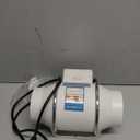 Voltset 4" Inch Inline Exhaust Fan with Remote Control, 280 CFM High Efficiency Air Flow for Bathroom, Kitchen, Grow Tent, Hydroponics, 3D Printer