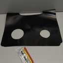 Stove Cover For GE JGBS66DEKBB JGBS66REKSS JGBS66DEKWW JGBS66EEKES JGBS66FEKDS 30 Inch Gas Range, Upgraded 0.48MM Thickness Reusable Burner Guard For For GE Gas Stove Top Protector Liner