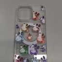 MAYCARI for iPhone 14 Pro Max Case Compatible with MagSafe, Magnetic Cute Cartoon Dogs Paws Design Clear Phone Cover for Girls Women Soft TPU Hard Back Shockproof Protective Case for iPhone 14 Pro Max