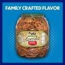 Utz Sourdough Specials Pretzels, Original, 63 oz. Barrel, Classic Pretzel Knot with Rich Sourdough Flavor, Resealable Container, Tasty Party Snack with Zero Cholesterol (63 Ounce (Pack of 1))