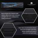 Thermalright Wonder Vision 360 Turbo ARGB Black CPU Water Cooler, 60HZ Curved Screen with 2400x1080 Resolution,for AM4/AM5,Intel LGA1851/1700,6.67in 3D Screen High Performance Pump,3000RPM Fan Speed