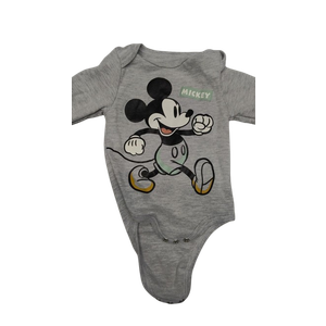 3/6 M  Disney Mickey Mouse Baby Outfit Coverall Pants