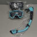 Aegend Snorkeling Gear for Adults Youth Kids, Snorkel Mask with Top Dry Valve - Panoramic View Anti-Leak and Anti-Fog with Mesh Bag for Snorkeling, Scuba Diving, Freediving & Swimming (2 PACK-Black & Green)