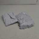 Hungdao 4 Pcs Glitter Inflatable Pool Float Tube Confetti Swim Ring and Glitter Beach Ball Confetti Inflatable Beach Ball for Adult Teens Summer Pool Favor(Silver)