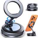 CoolpowNewest Vacuum Magnetic Phone Holder for Car Phone Holder MountMovable Vacuum Suction Magsafe Car Mount Cell Phone Holders for Your Car Accessories for Women Men for iPhone 17 16 15 14 Kits