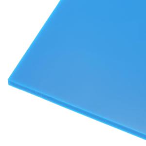12" x 12" x 1/4" HDPE Plastic Sheet, High Density Polyethylene Sheet Cutting Board Blue Solid Block, [for DIY, Home Floor]