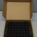 Homarden Cat Repellent Mat  Indoor/Outdoor Scat Mat to Keep Cats Away from Plants, Furniture & Garden  Black Mat with Spikes for Humane Deterrent  Pet-Safe, Flexible Design (2.6*6.5 inches (Pack of 12))