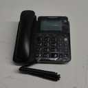 AT&T CL2940 Corded Phone with Speakerphone, Extra-Large Tilt Display/Buttons, Caller ID/Call Waiting and Audio Assist, Black