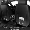 for Jeep Compass Seat Covers 2012-2026 2027 Full Set Faux Leather