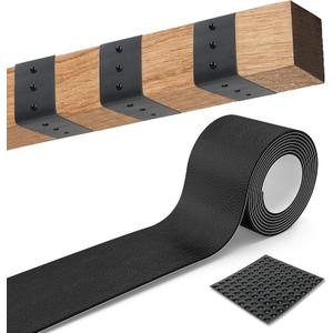 Air Jade Faux Wood Beam Strap, 5ft Decorative Ceiling Beam Straps, Flexible Self-Adhesive Gap Hiding Strap, Architectural Products for Faux Wood Beams, Ceiling Beam and Cabin Shutters