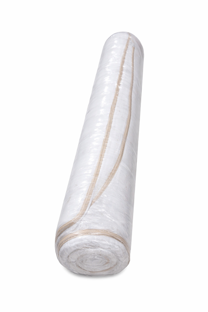 Rolled-up Mattress, White And Pink, Unknown Size 