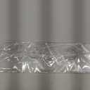 EAGMAK 2 Pack Transparent Shower Caddy Adhesive for Replacement, No Drilling , Soap Holder, Bathroom Storage Shelves and Kitchen Racks