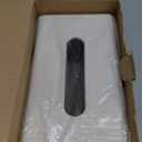 Tissue Box Cover Rectangle, PU Leather Tissue Holder with Magnetic Closure and Gold Trim for Bathroom, Decorative Tissues Box Holder for Toilet Bedroom Living Room Table Desk Office (White, Rectangle)