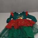 VIKITA Girls Dresses Winter Toddler Skull Pumpkin Long Sleeve Tutu Dress for Little Kids, 3-4T